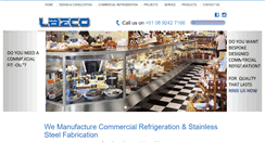 Desktop Screenshot of lazco.com.au