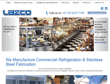 Tablet Screenshot of lazco.com.au
